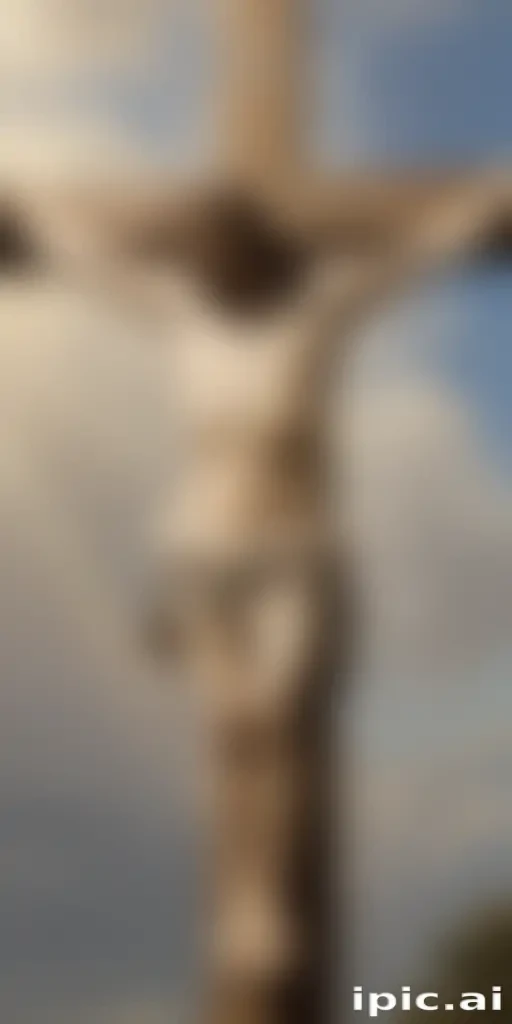 a picture of jesus on the cross
