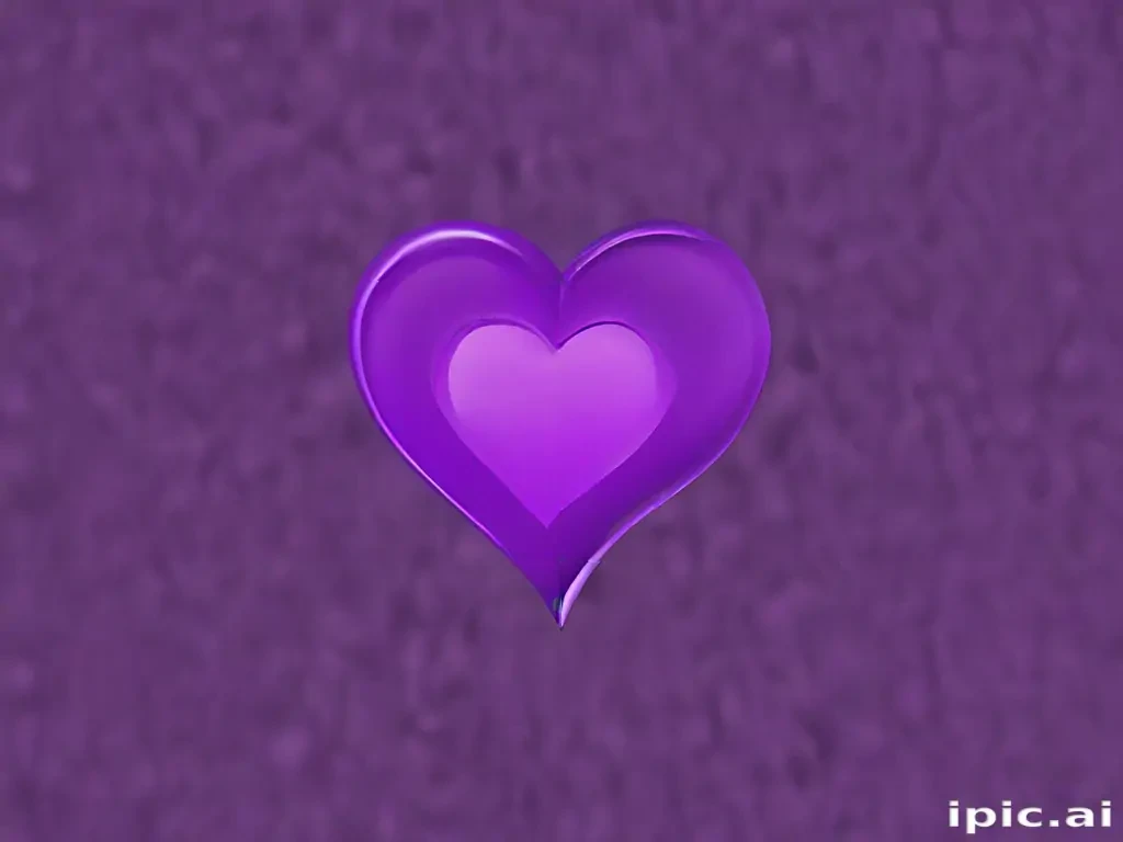heart purple wallpaper