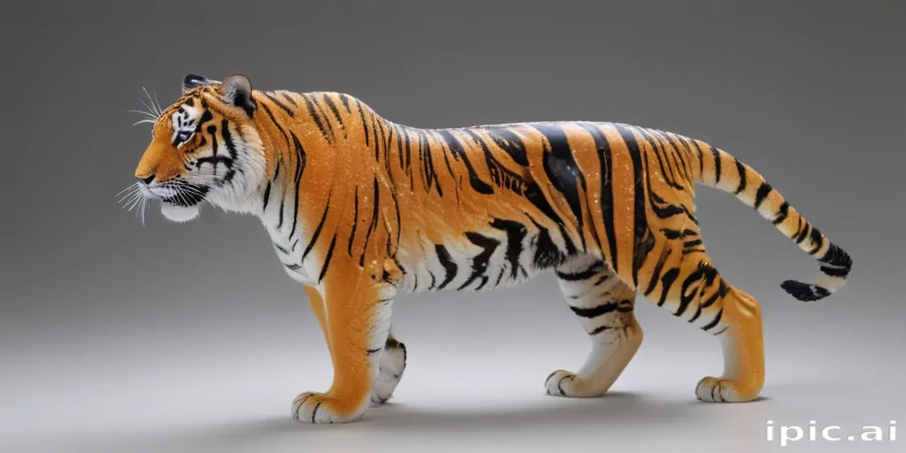 transparent tiger