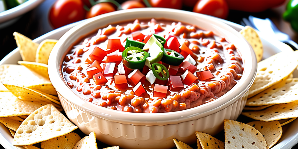 salsa and cream cheese dip