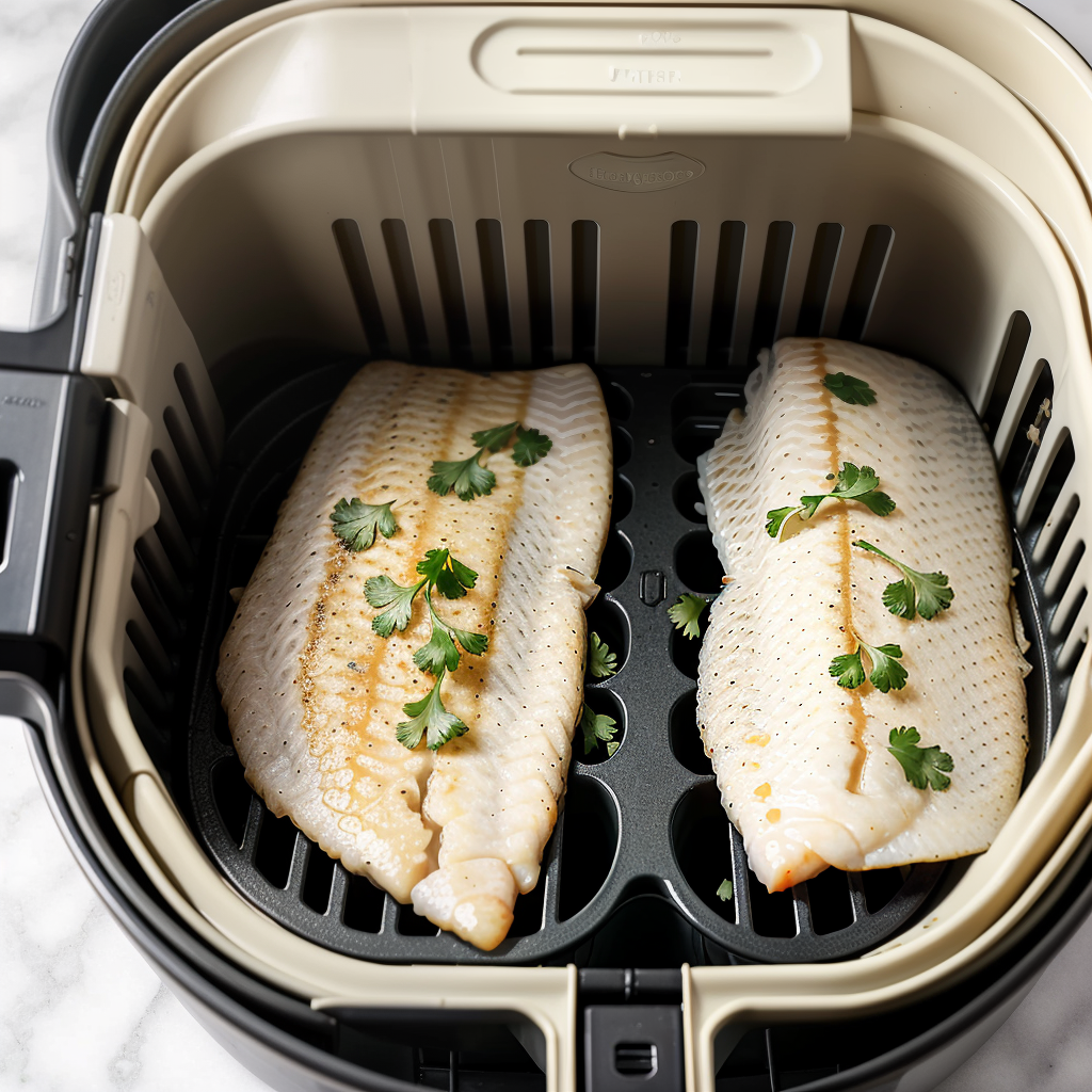 how long to cook frozen tilapia in air fryer