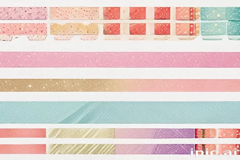 washi tape clipart