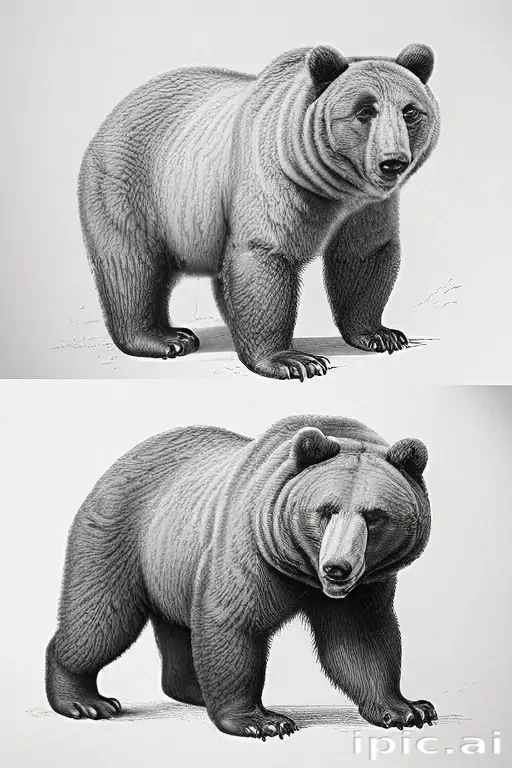 drawings of bears