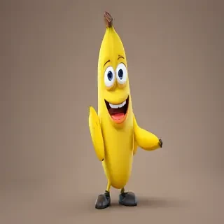 cartoon banana