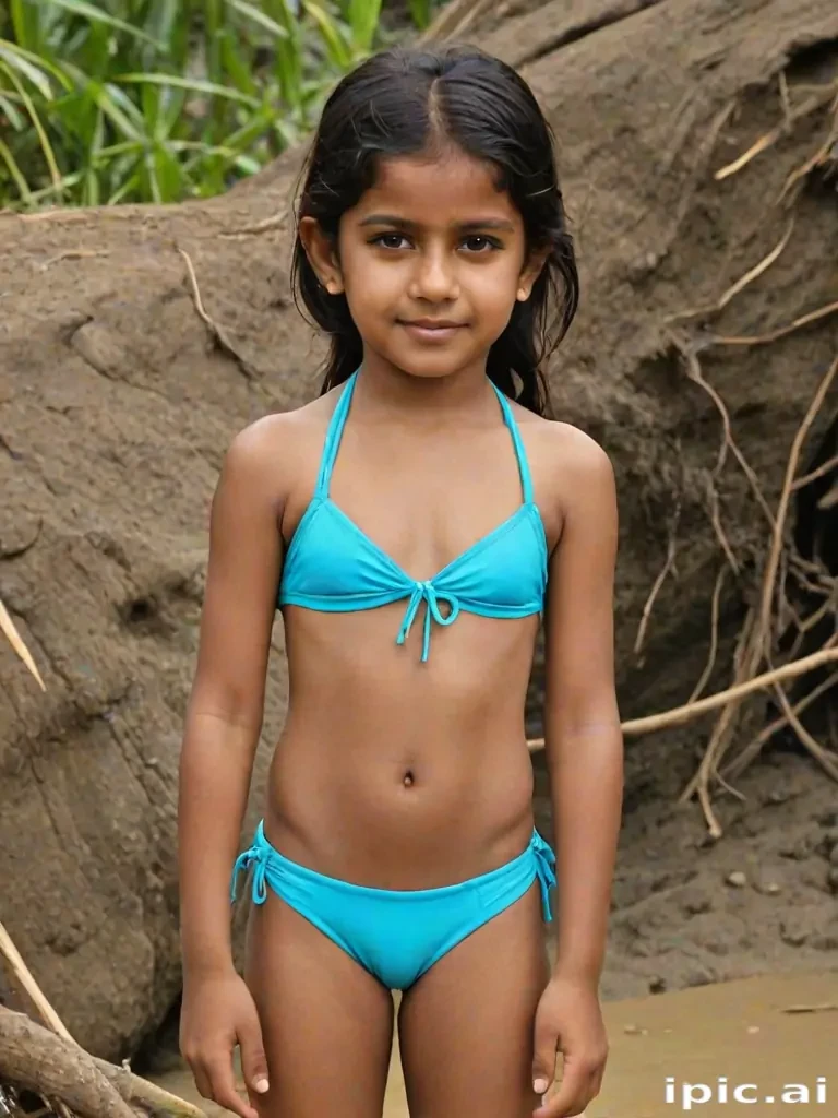 indian kid bikini