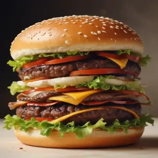hamburger drawing