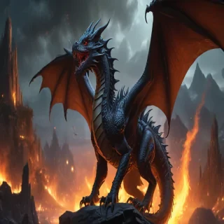 dragon backround