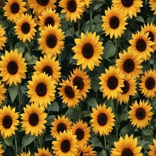 aesthetic sunflower background