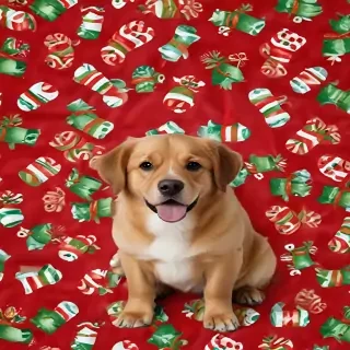 dog christmas backgrounds