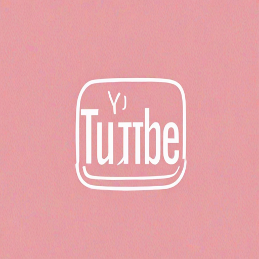 pink youtube logo