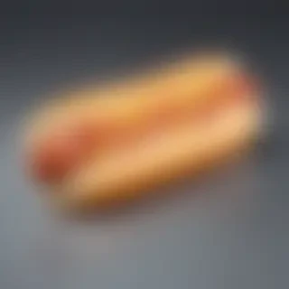 transparent hot dog