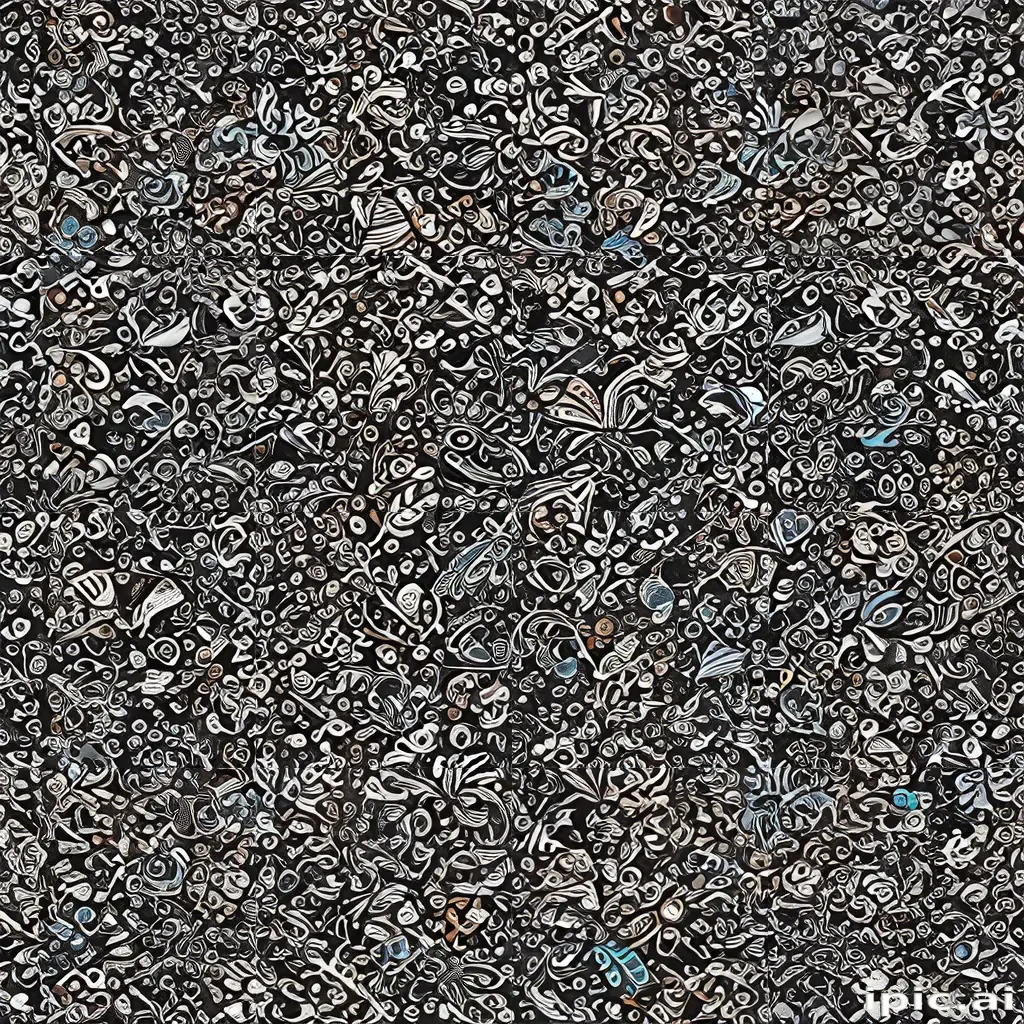 black and white patterns