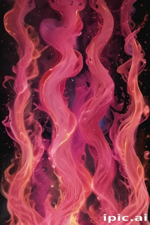 pink flames png