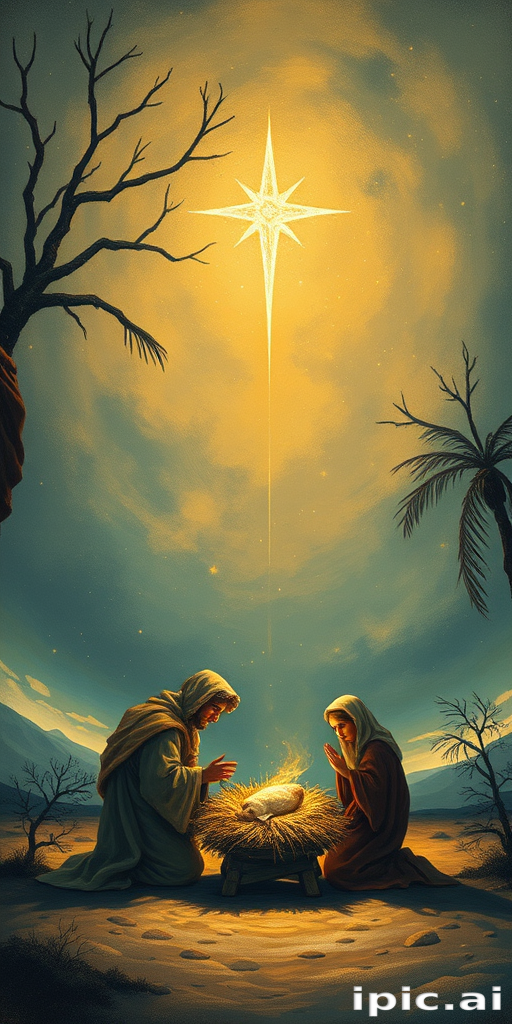 images of the manger scene