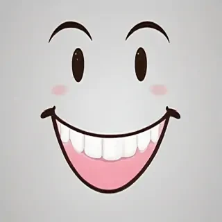 happy face transparent