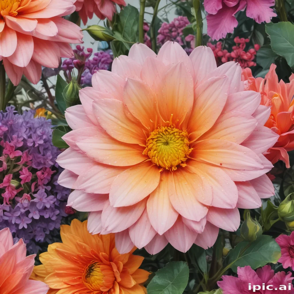 flowers to draw in color