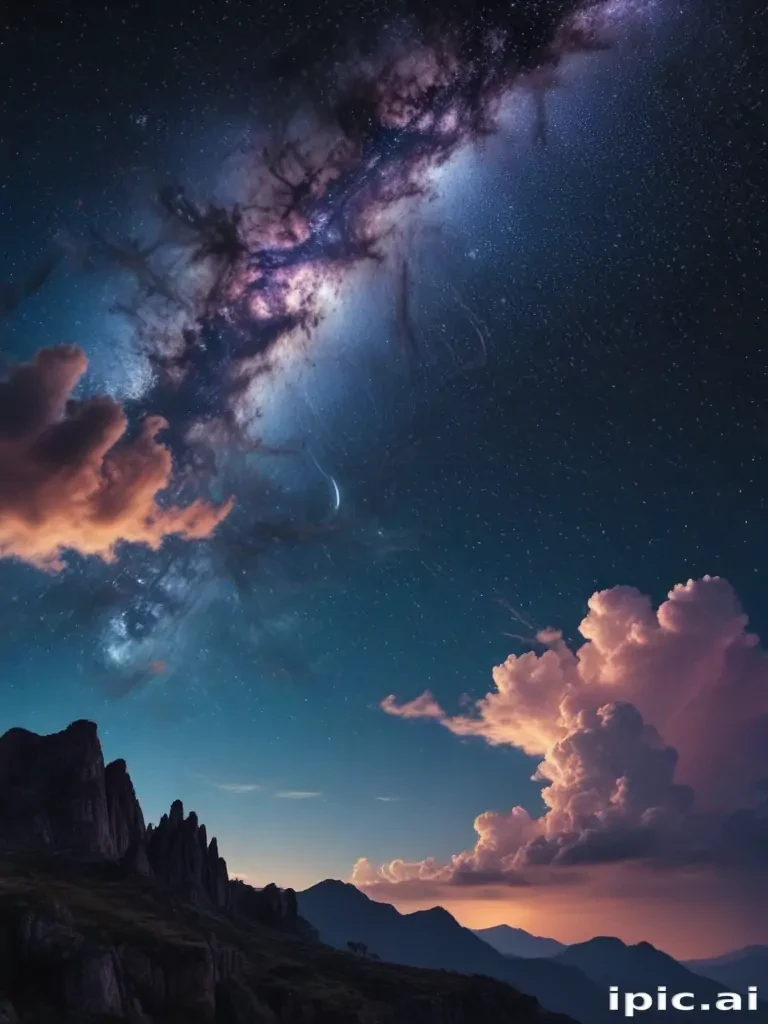 iphone night sky wallpaper