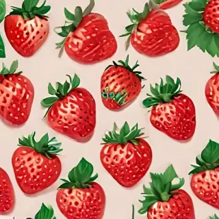 aesthetic strawberry wallpaper