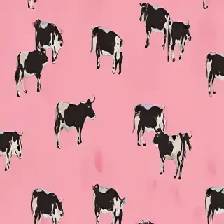 pink cow print wallpaper