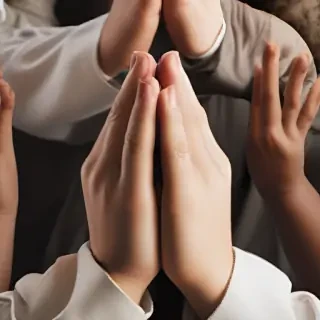 prayer hands png