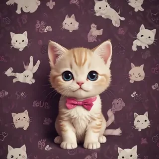 kitty kitty wallpaper
