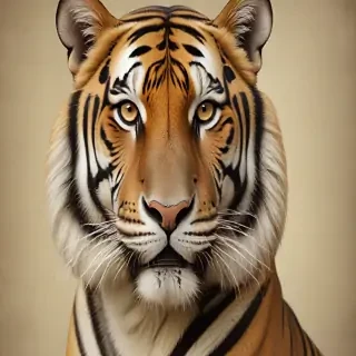 vintage tiger