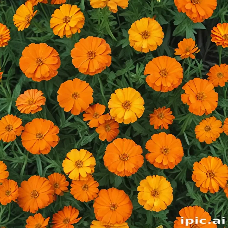 marigolds transparent
