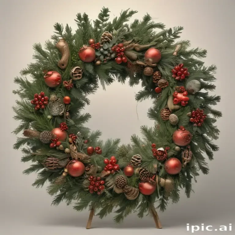 christmas wreath transparent