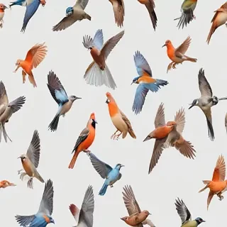 birds transparent background