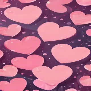 cute heart background