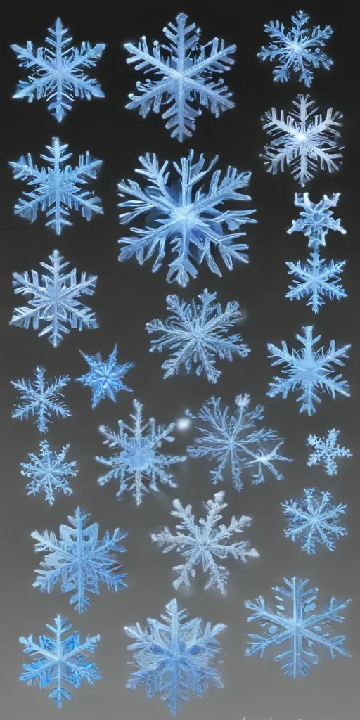 transparent snowflakes png