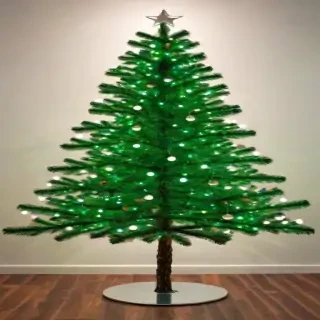 transparent christmas tree
