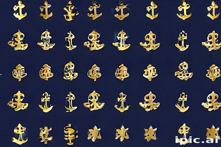 navy background