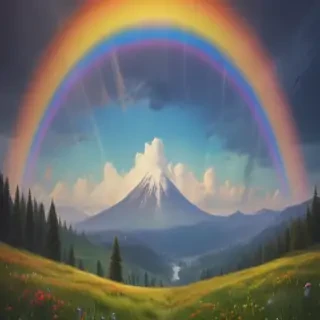 cute rainbow wallpaper