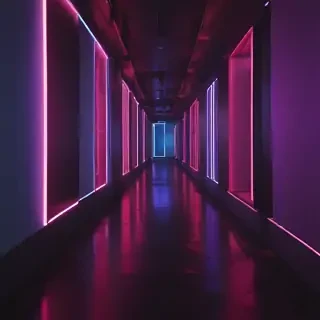 neon background aesthetic