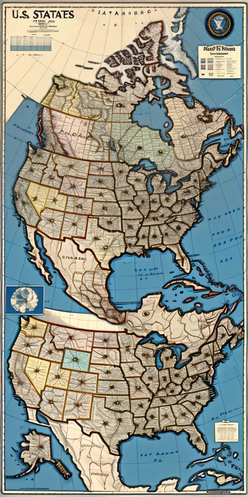 us states map