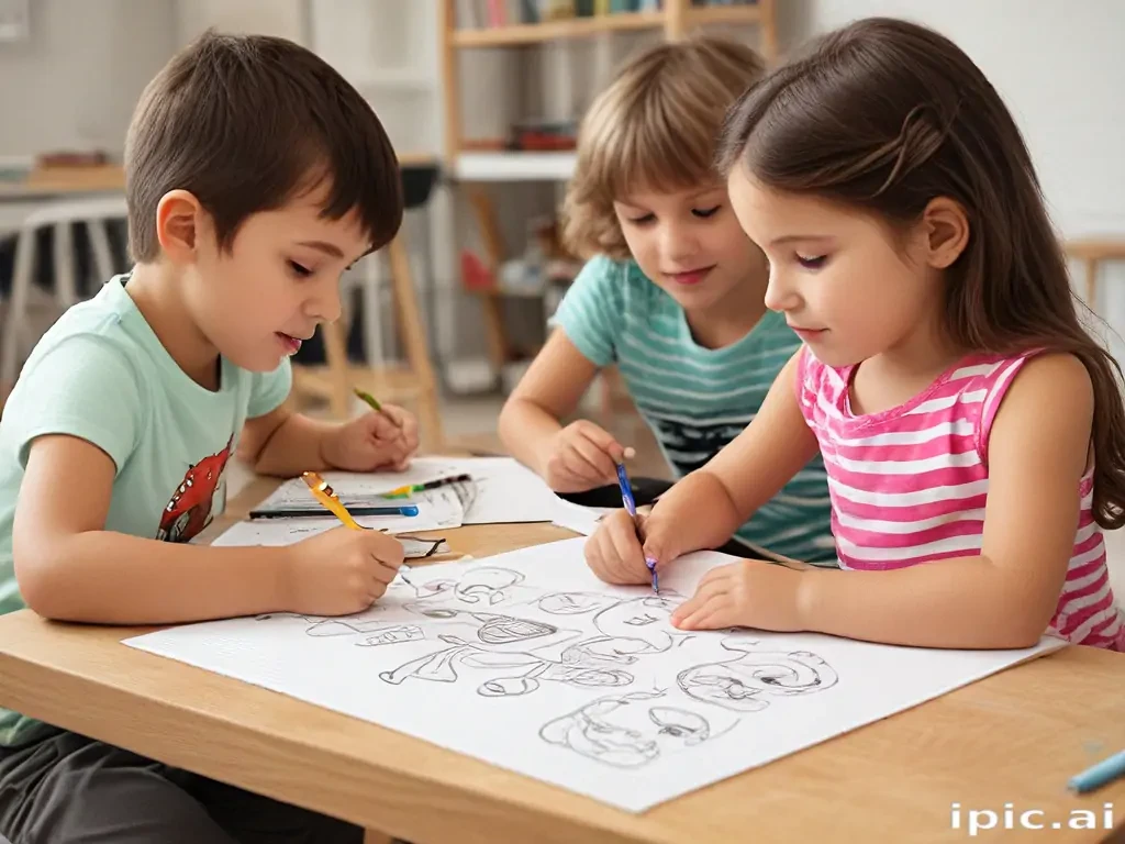 kids drawing