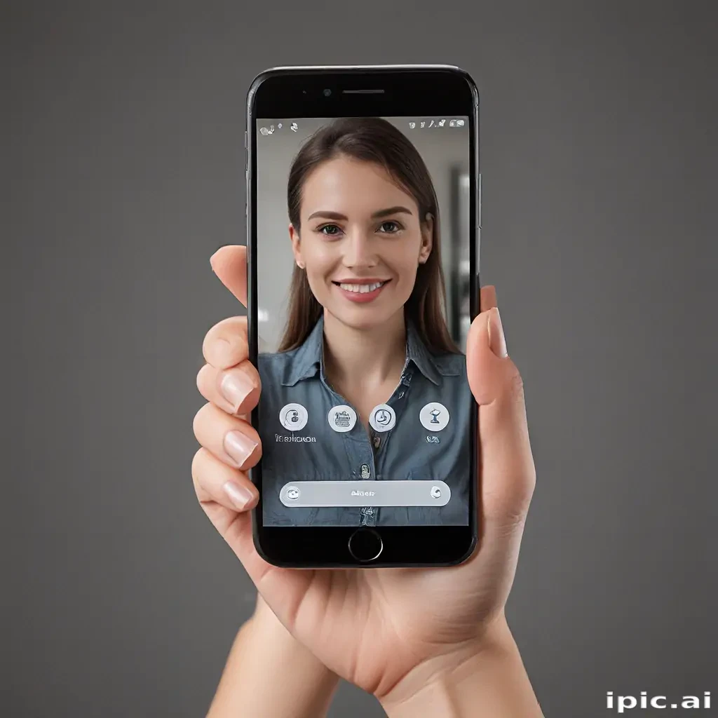 hold phone png