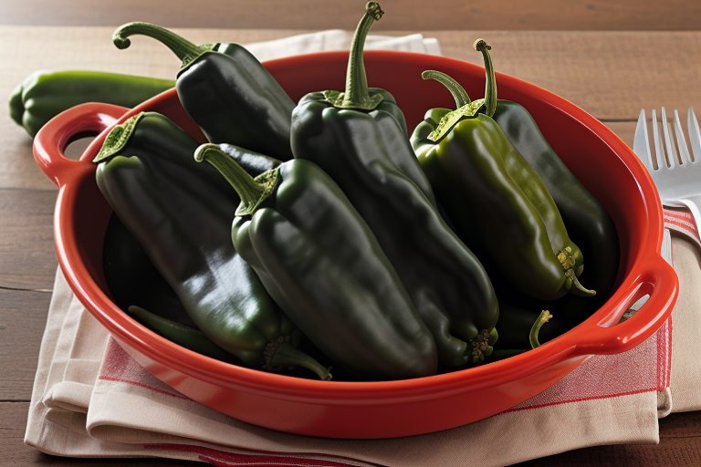 substitute for poblano chile peppers
