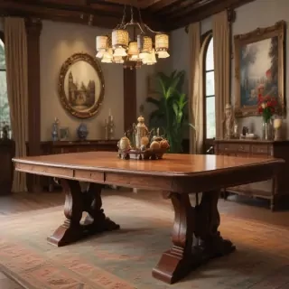 background with table