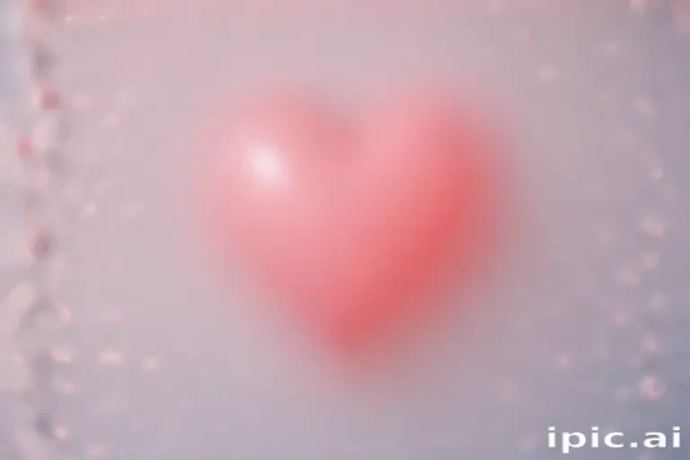 blurred heart