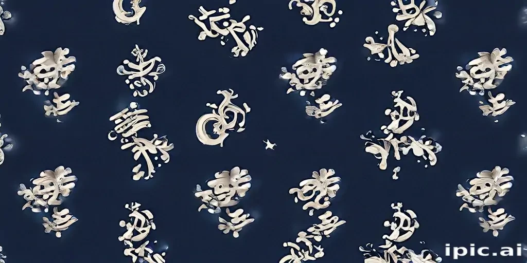 navy background