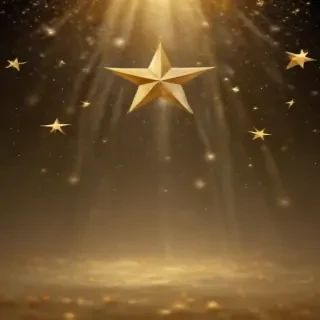 gold star background