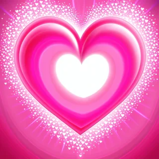 pink heart background