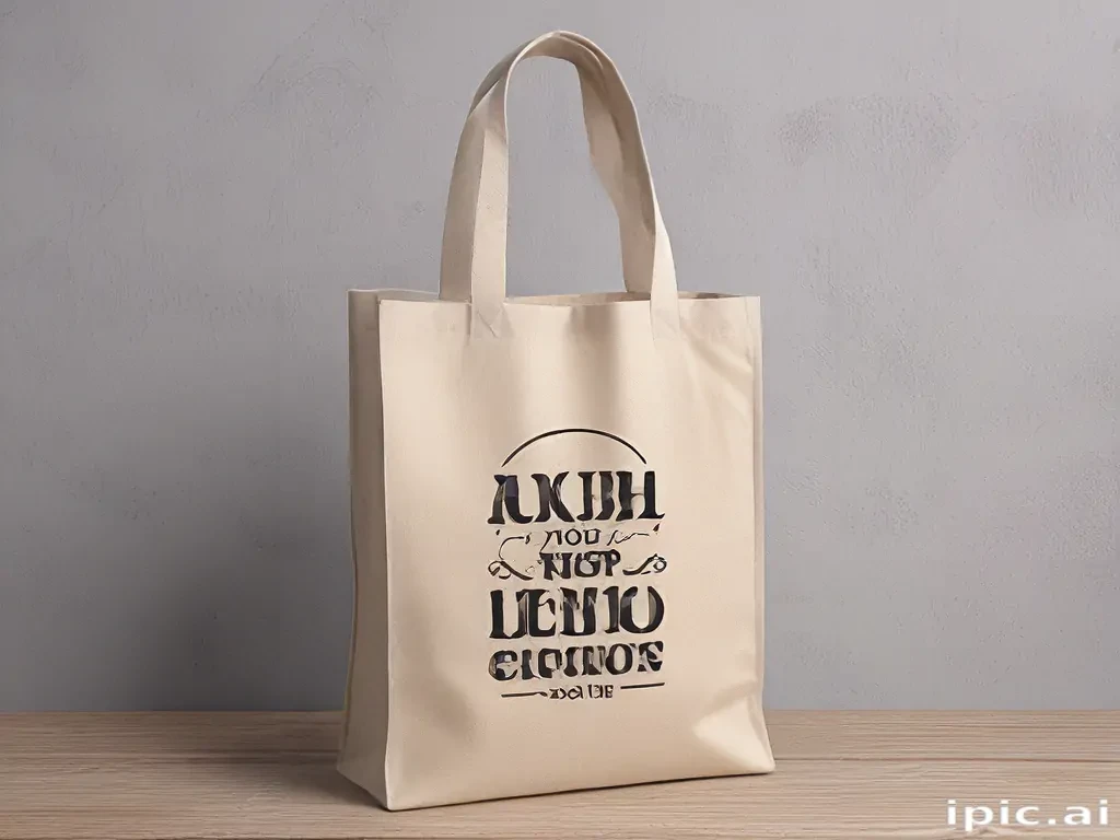 tote bag mockup