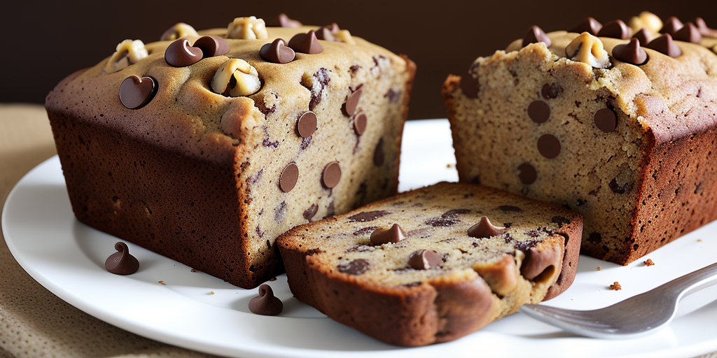 banana bread chocolate chip walnut
