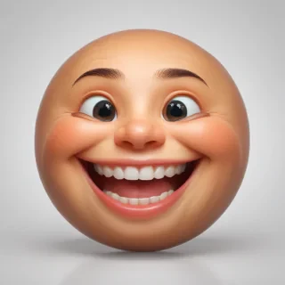 happy face transparent