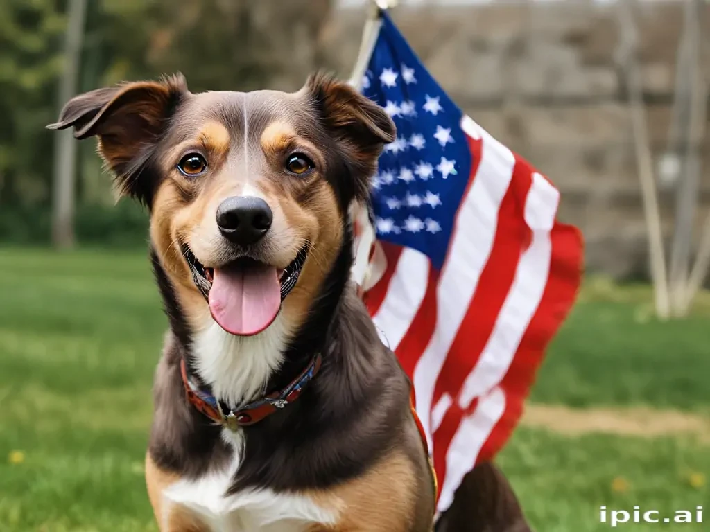 american eagle dog