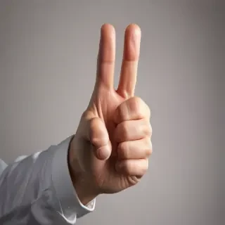 transparent thumbs up