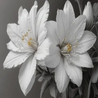 pencil drawing flowers